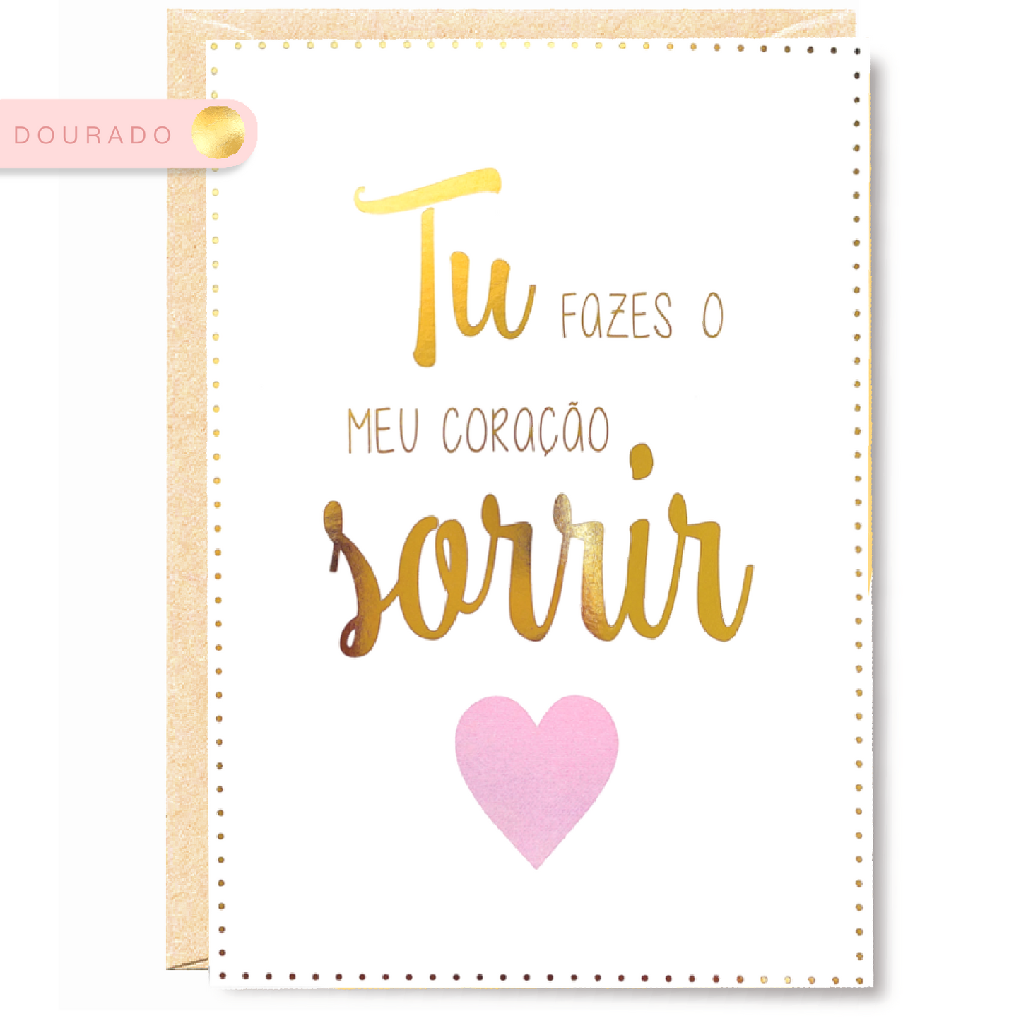 Dourado tu fazes-me sorrir