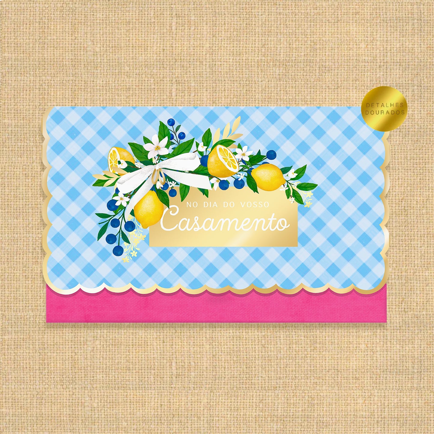 Envelope postal Casamento Siciliano