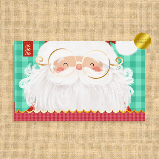 Envelope postal Pai Natal
