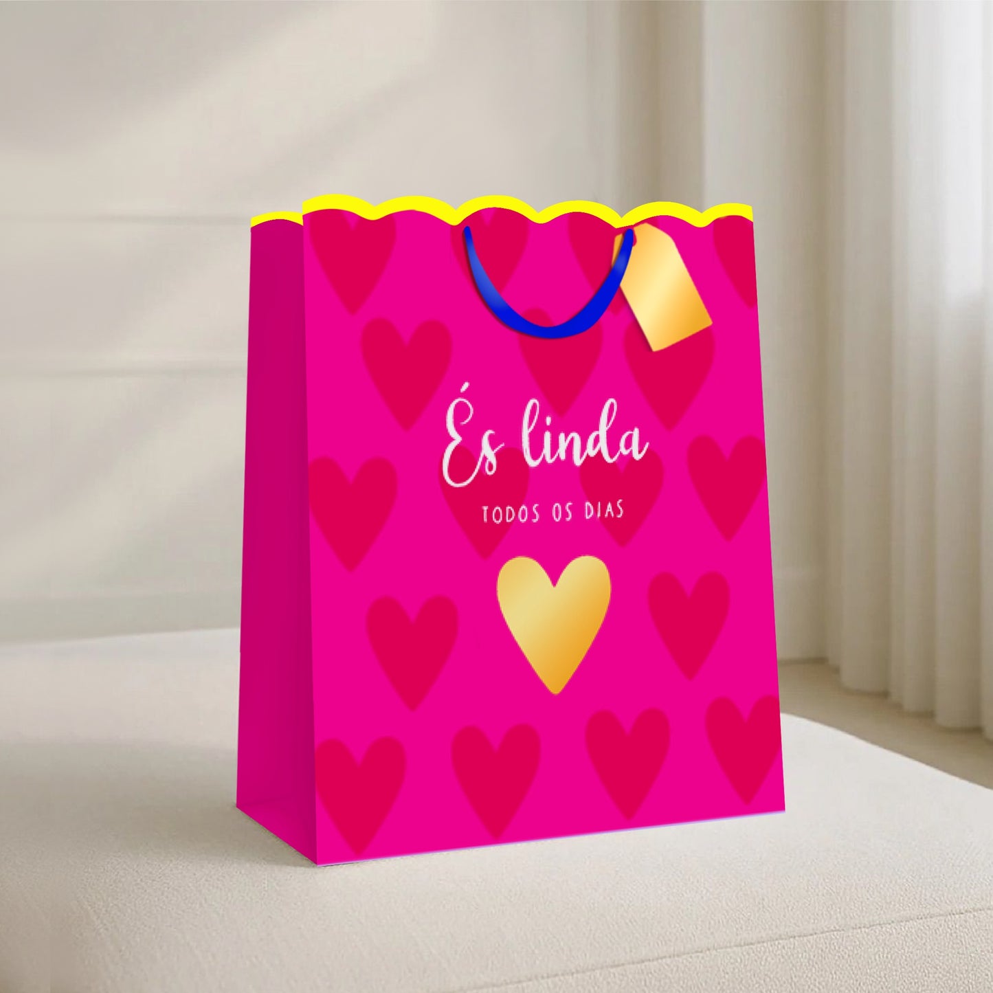 Saco Papel És Linda Corações