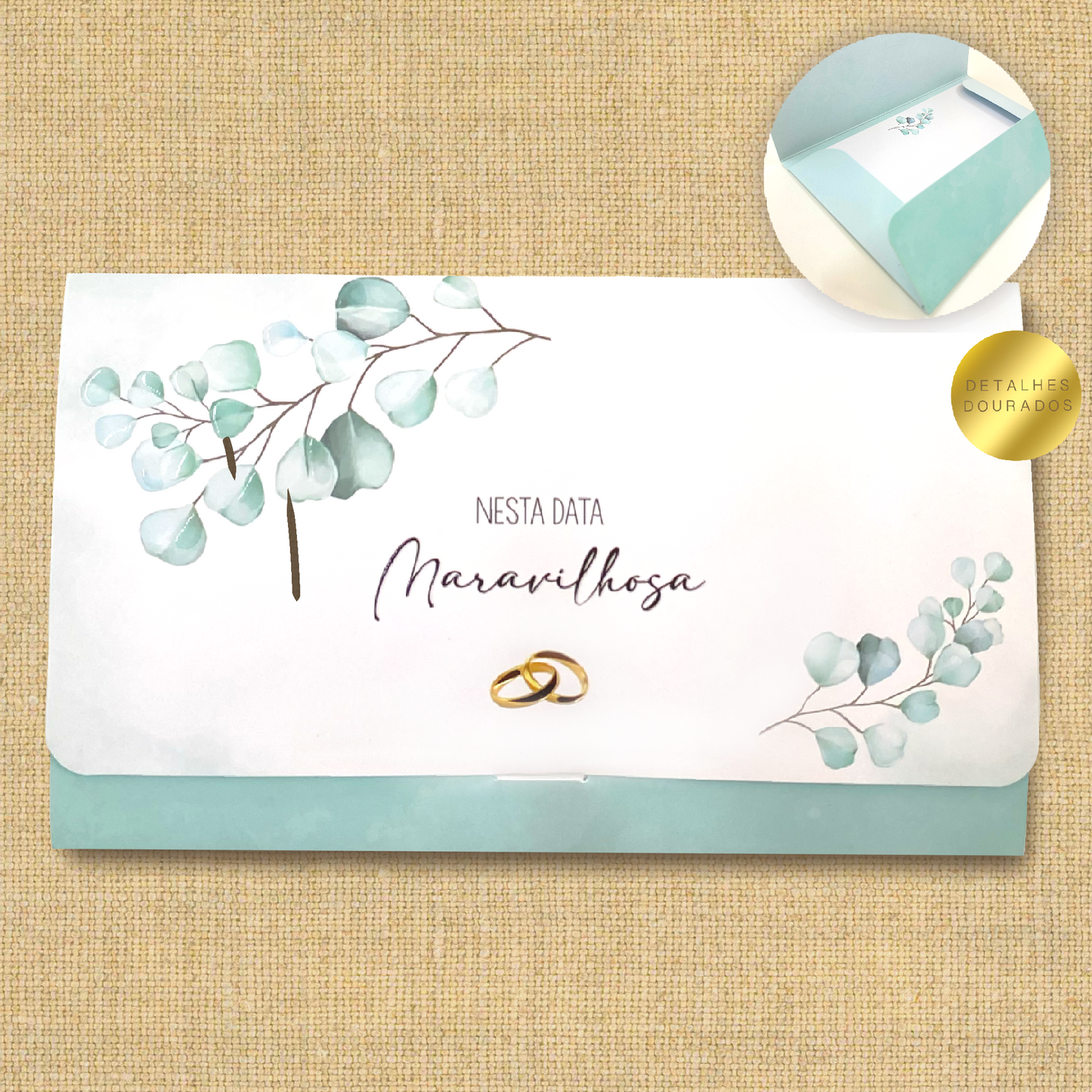 Envelope postal para ofertas “NOIVOS”