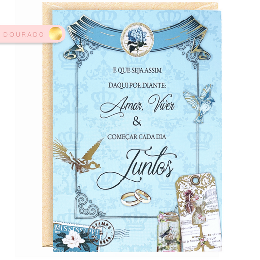 Casamento vintage turquoise