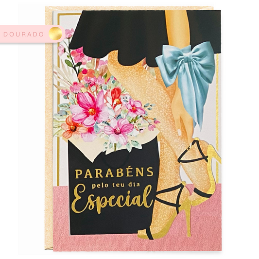 Postal aniversário “LADY”