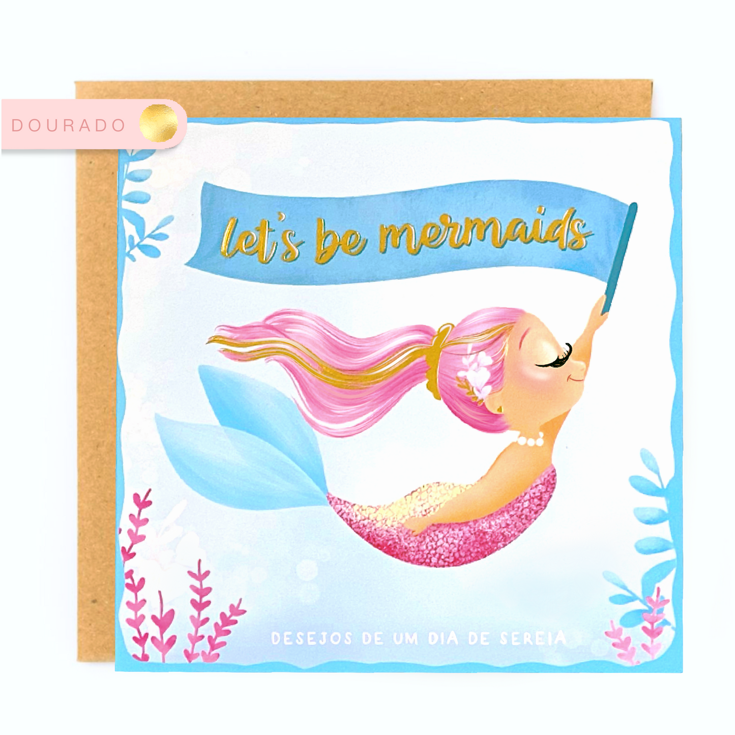 Postal Kids “LETS BE MERMAIDS”