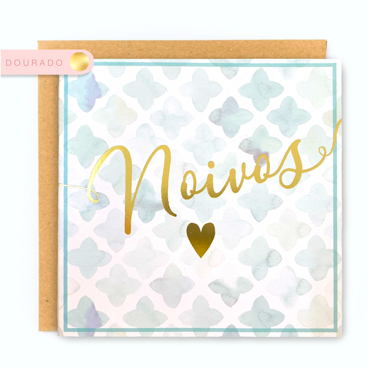 Quadrado Noivos Mosaico