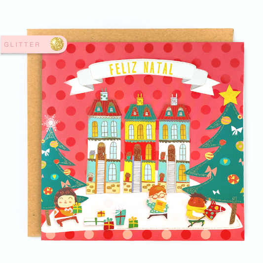 Quadrado Feliz Natal