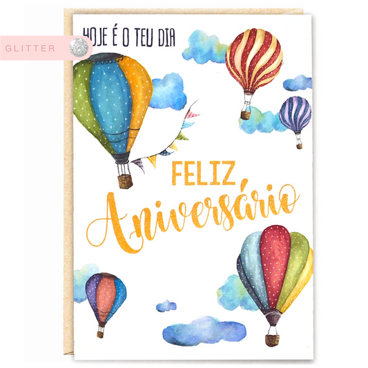 Aniversário Balão Quente