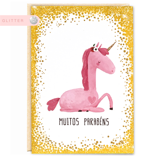 Aniversário Pink Unicorn