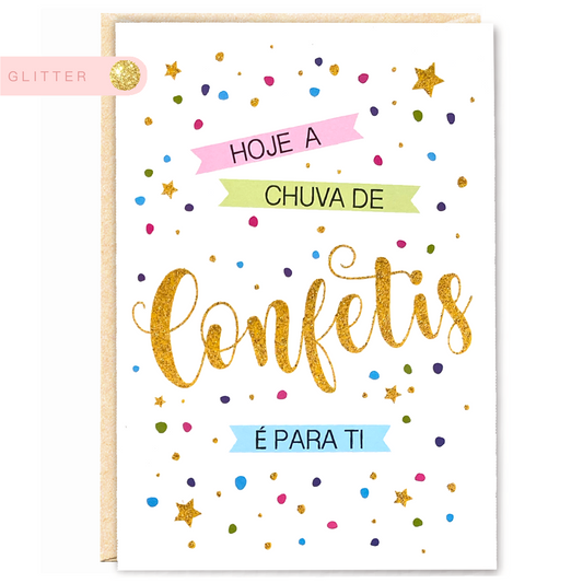 Aniversário Confetis