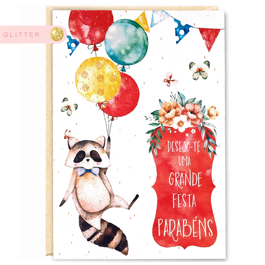 Aniversário Guaxinim