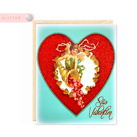 Minicards vintage heart