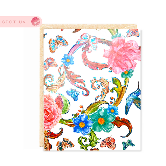 Minicards flores barrocas